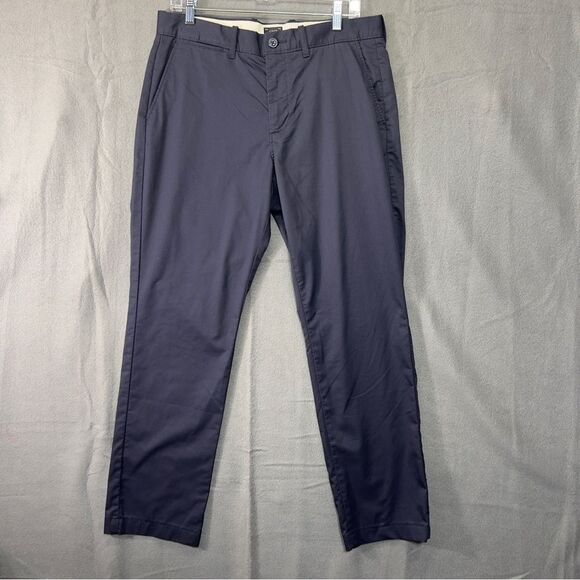 J.Crew Men's tech chinco Sz 32x32 navy - Picture 1 of 12